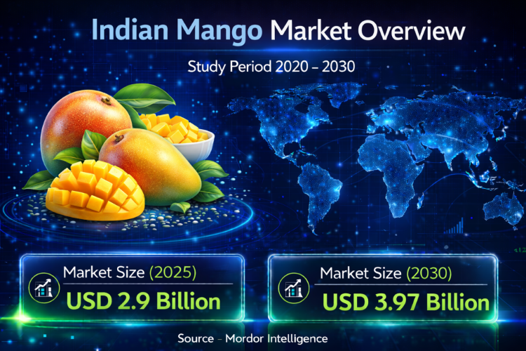 India Mango Market Size to Hit USD 3.97 Billion by 2030 with 6.5% CAGR Growth – Mordor Intelligence