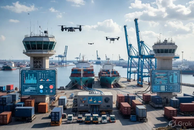 $28.6 Billion by 2035 — How AI and IoT Are Optimizing Global Shipping and Logistics